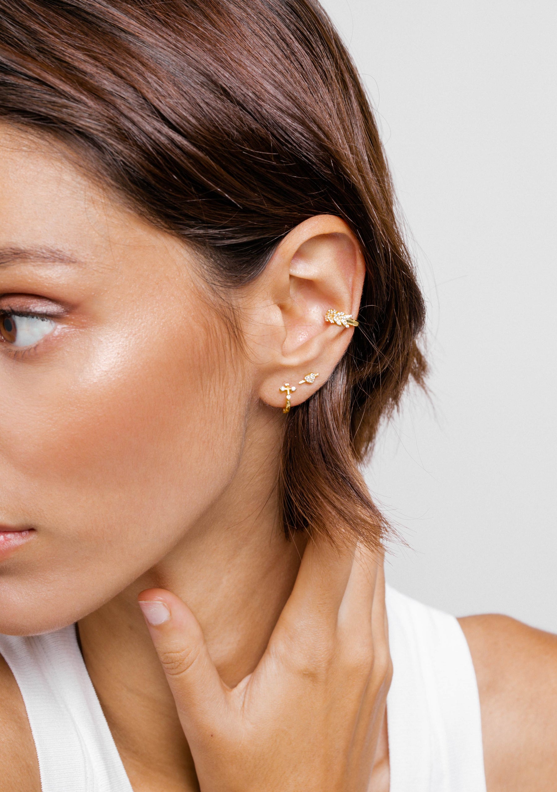 Santa Piercing Gold