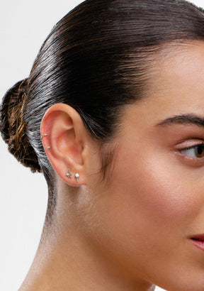Ear Piercing Mela Silver