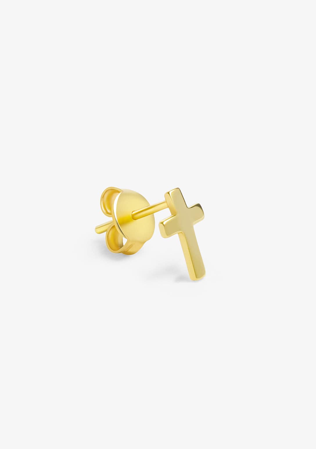Piercing Mini Kreuz Gold
