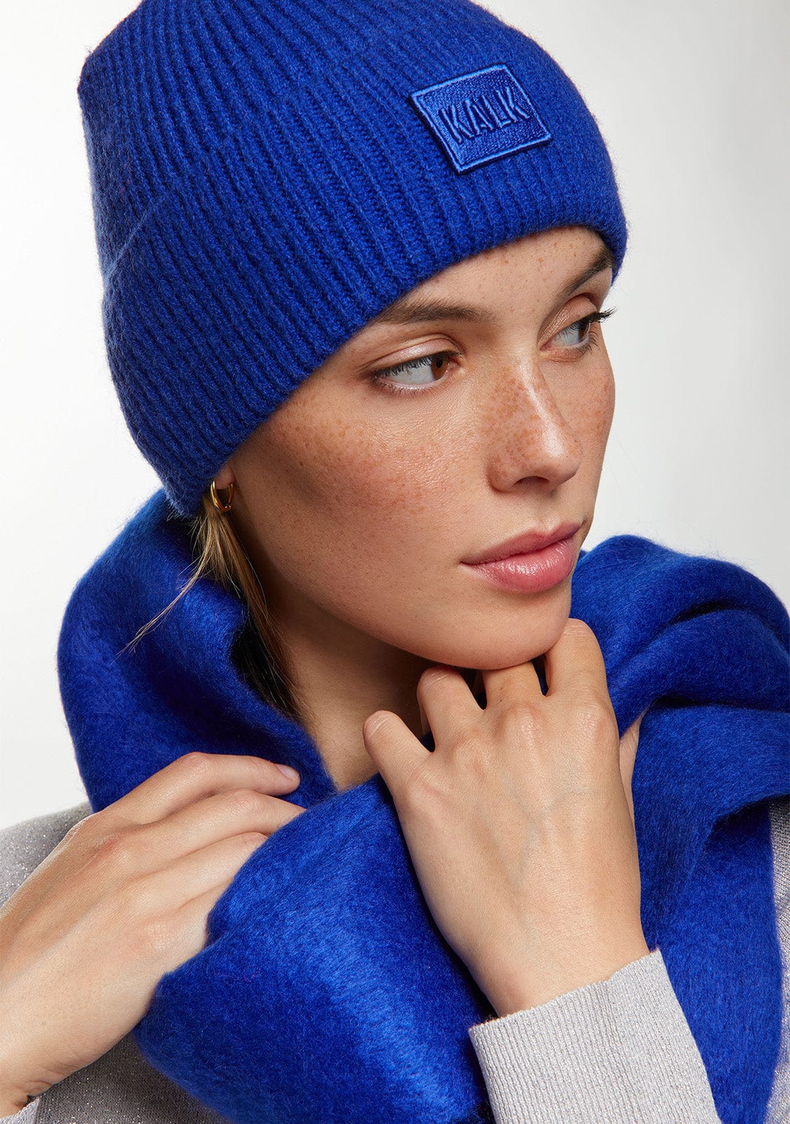 Scarf First Blue Kalk