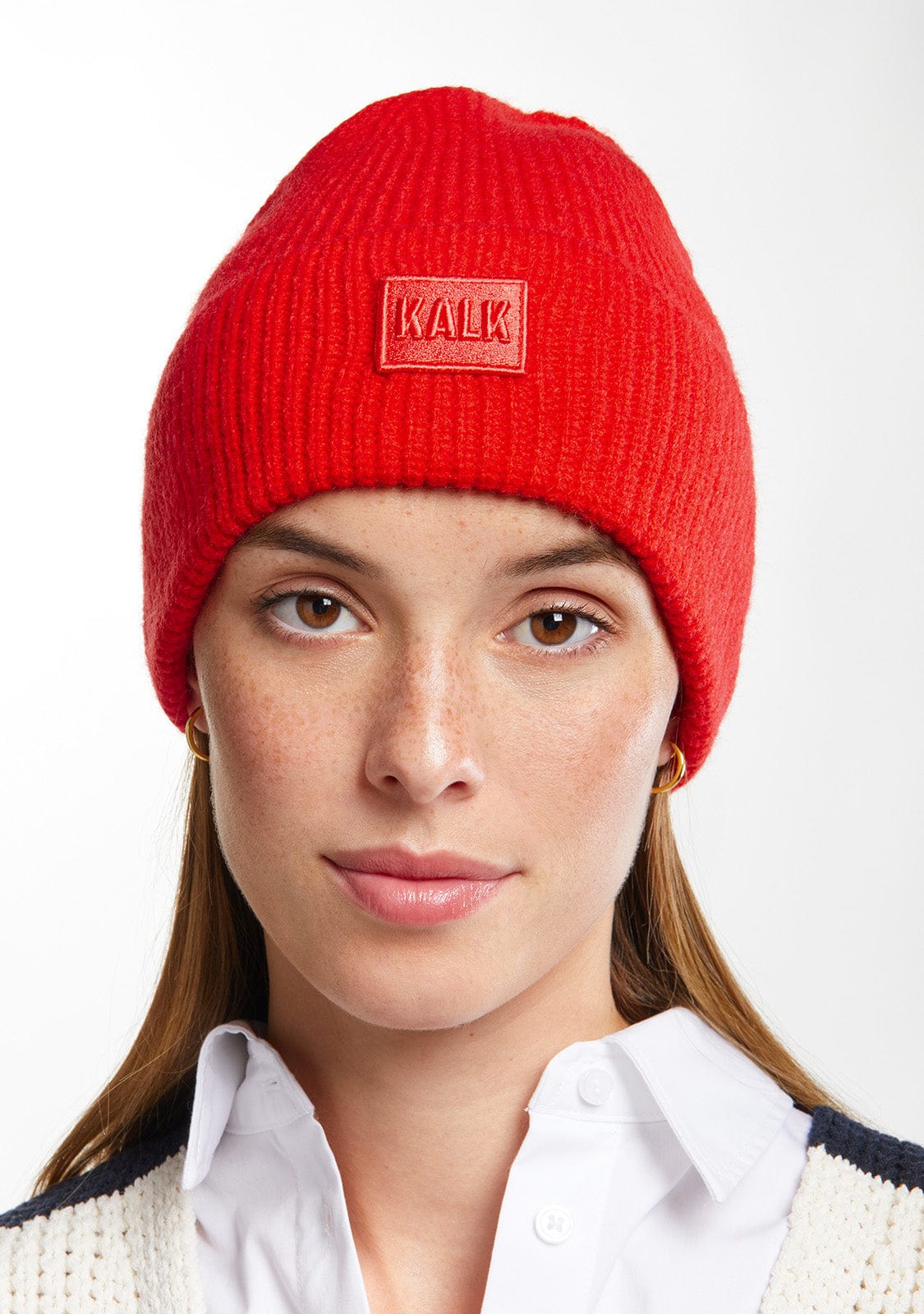 Beanie First Red Kalk