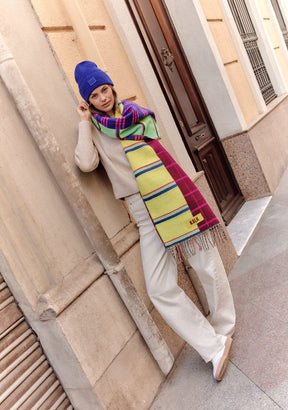 Scarf Mirage Multicolor Kalk