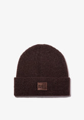 Beanie First Braun Kalk
