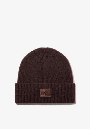 Beanie First Braun Kalk