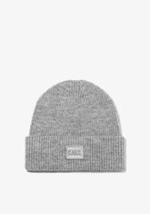 Beanie First Grau Kalk