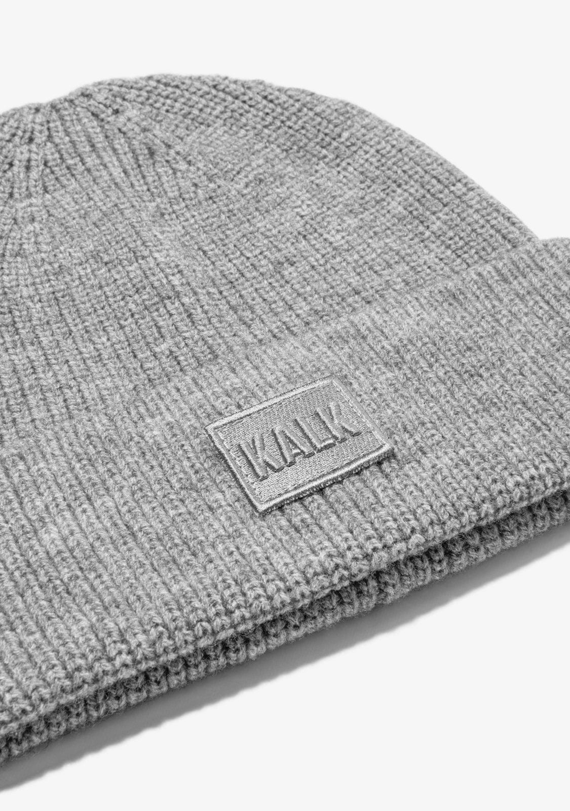 Beanie First Grau Kalk