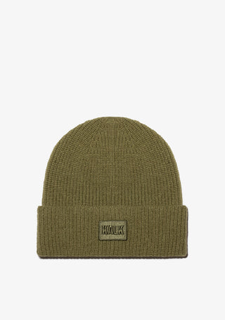 Gorro de Malha Verde Azeitona