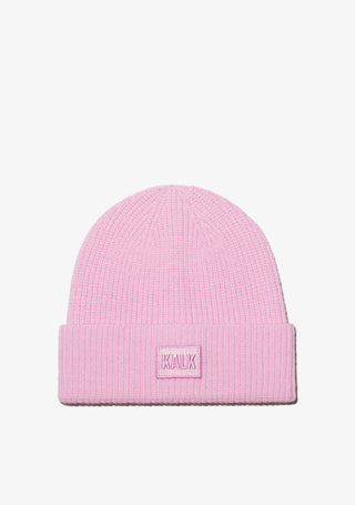 Gorro de Malha Rosa Orquídea