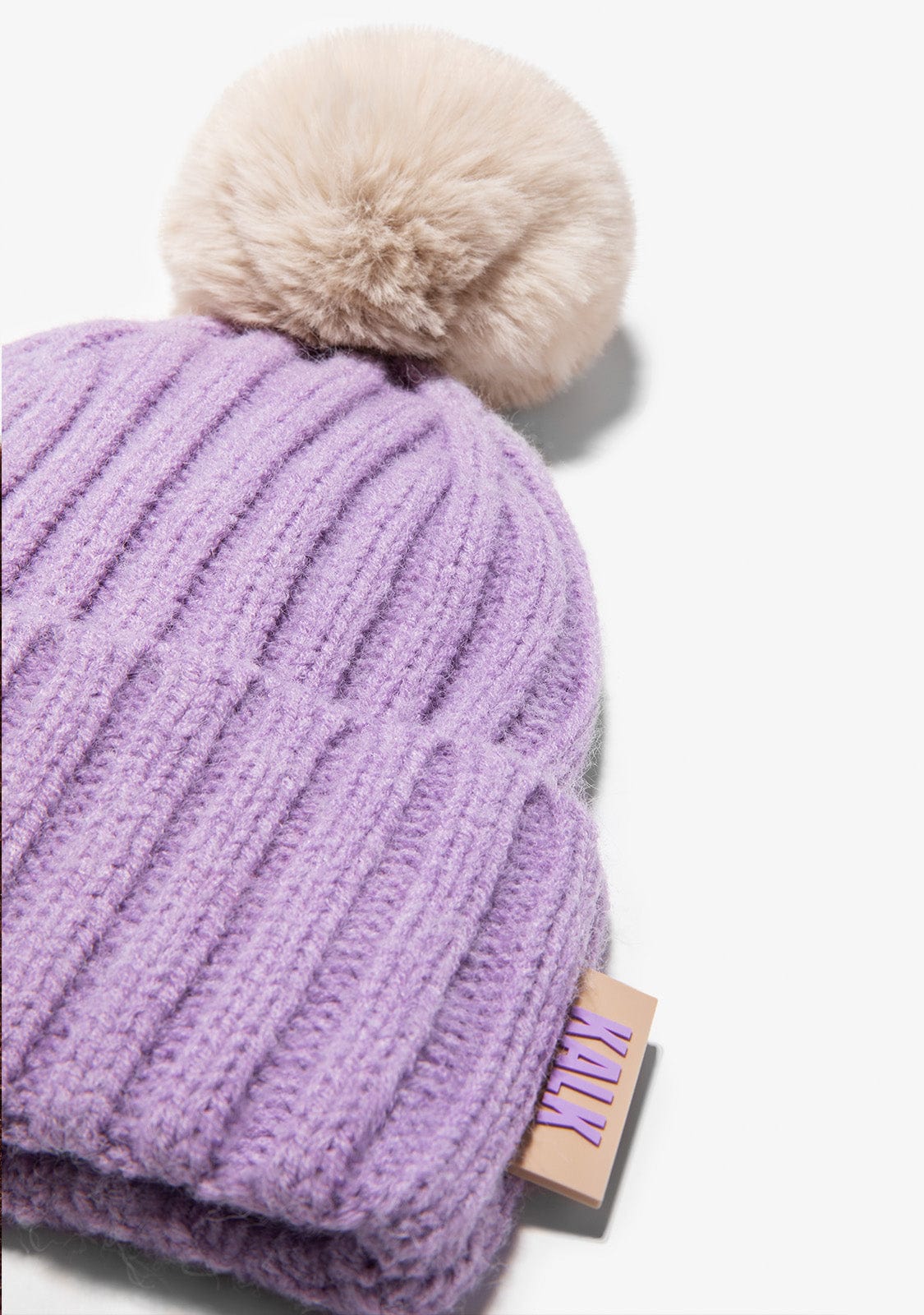 Beanie Globe Violet Kalk