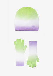 Beanie Decay Lavender + Gloves Decay Lavender Kalk