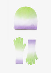 Beanie Decay Lavender + Gloves Decay Lavender Kalk