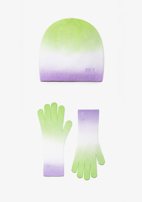 Beanie Decay Lavender + Gloves Decay Lavender Kalk