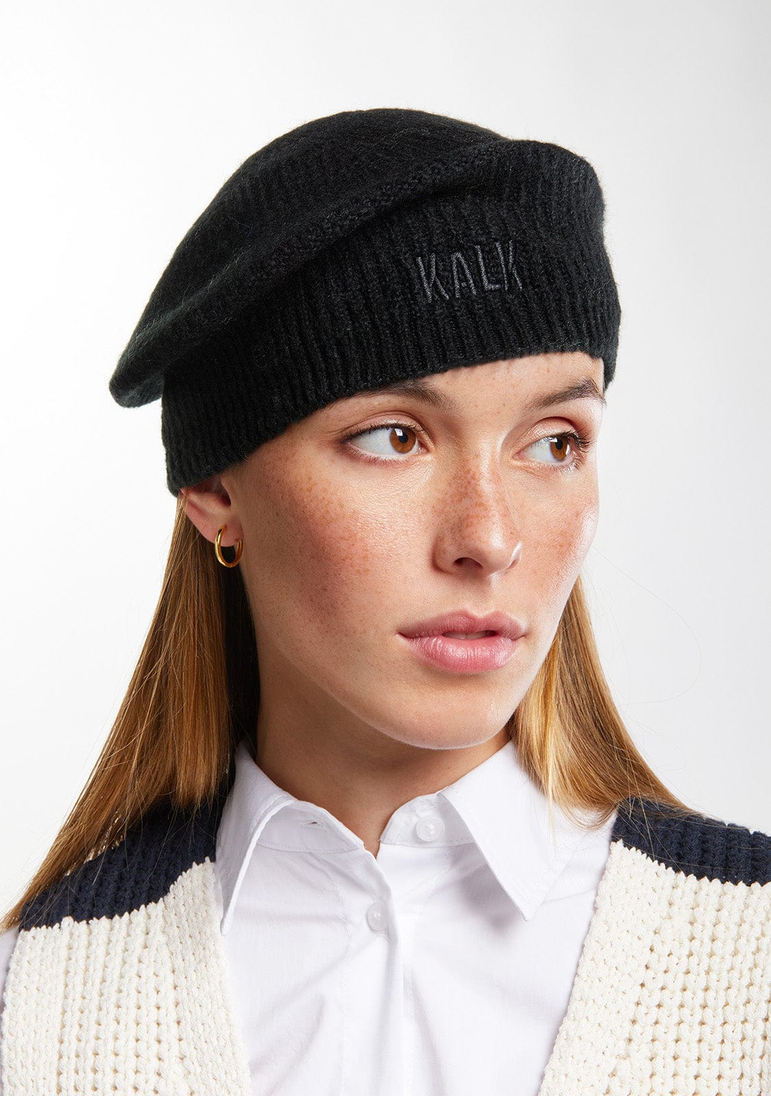 Beret Black Kalk