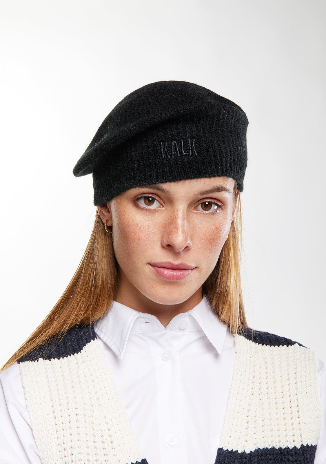 Beret Black Kalk
