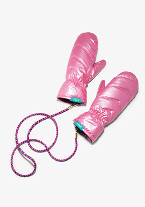 Gloves Shiny Pink Kalk