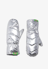 Gloves Shiny Silver Kalk