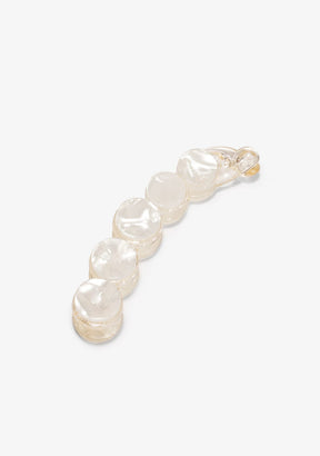 Hair Clip Nacre Kalk