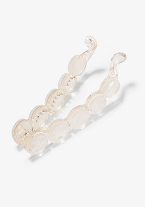 Hair Clip Nacre Kalk