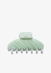 Claw Clip Striped Green Kalk