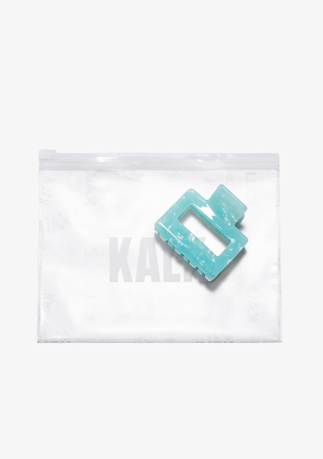 Claw Clip Square Mint Kalk