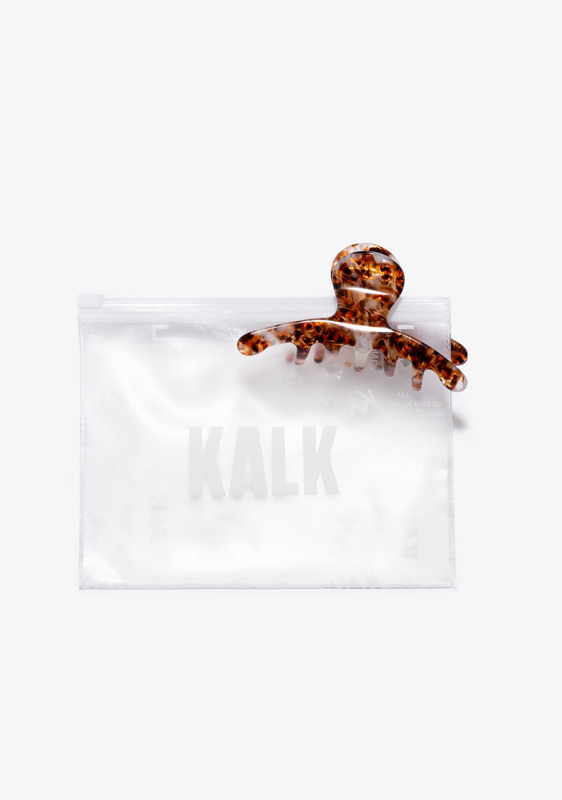 Claw Clip Waves Tortoise Kalk