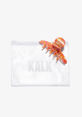 Claw Clip Waves Orange Kalk