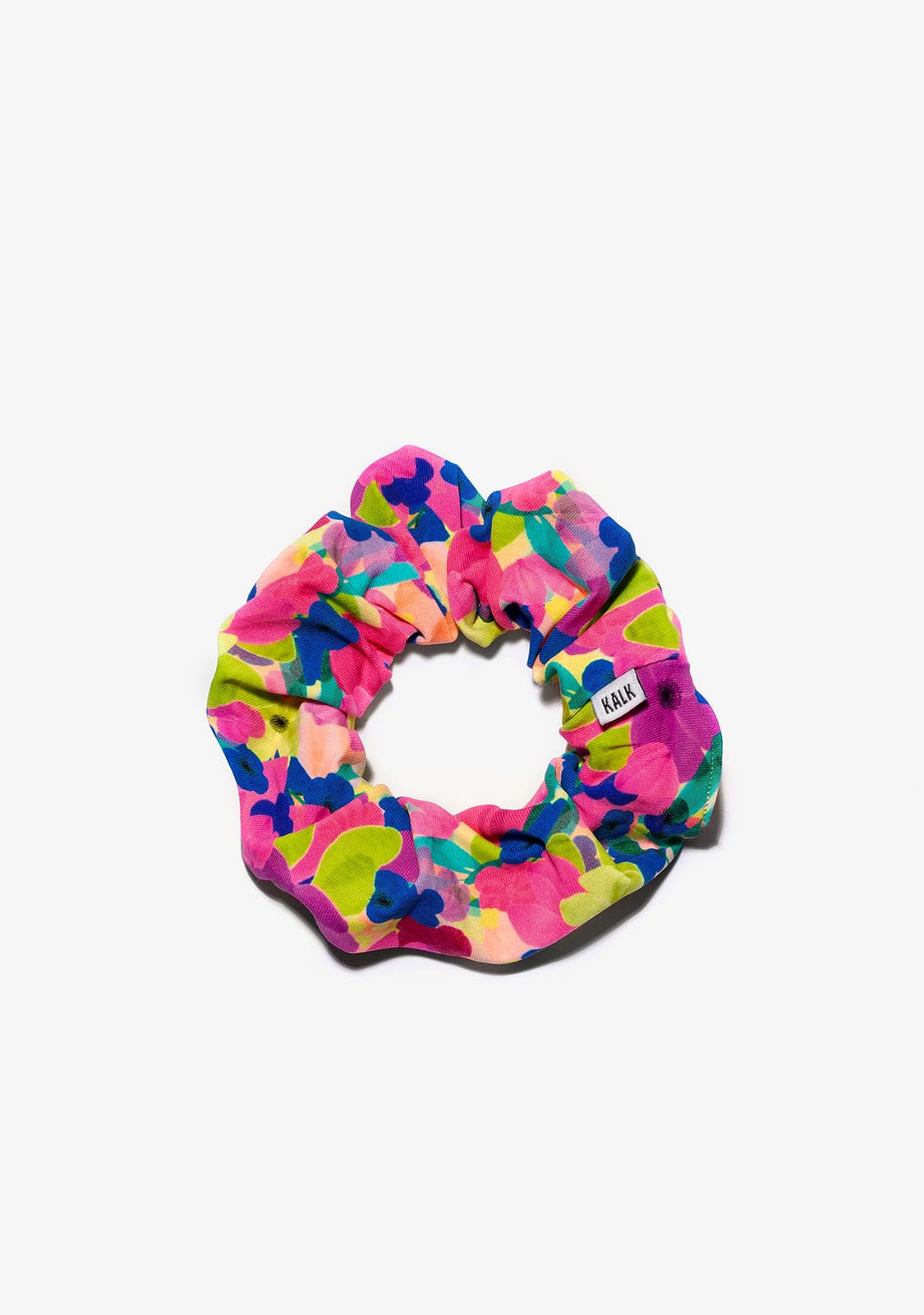 Scrunchie Flowerful Kalk