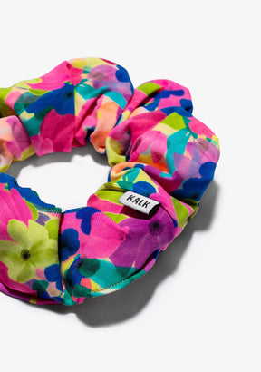 Scrunchie Flowerful Kalk