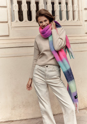 Scarf Vibrant Mint Kalk