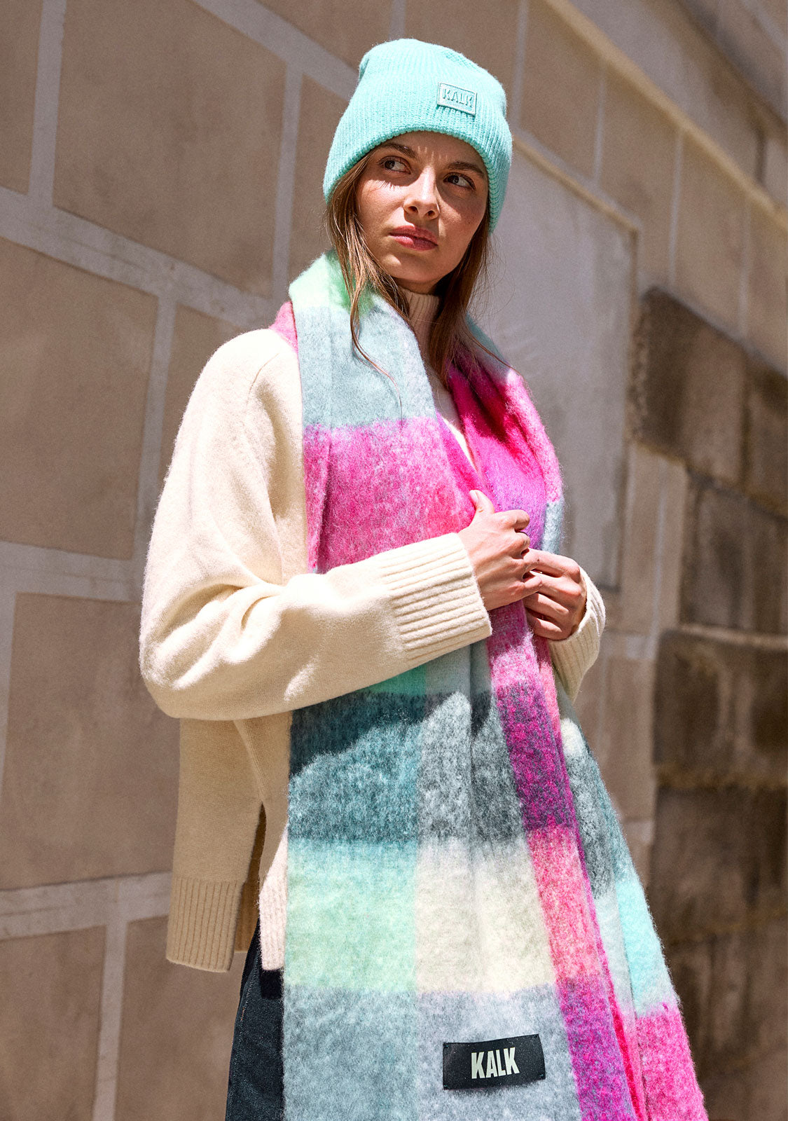 Pack Beanie & Scarf Vibrant MInt