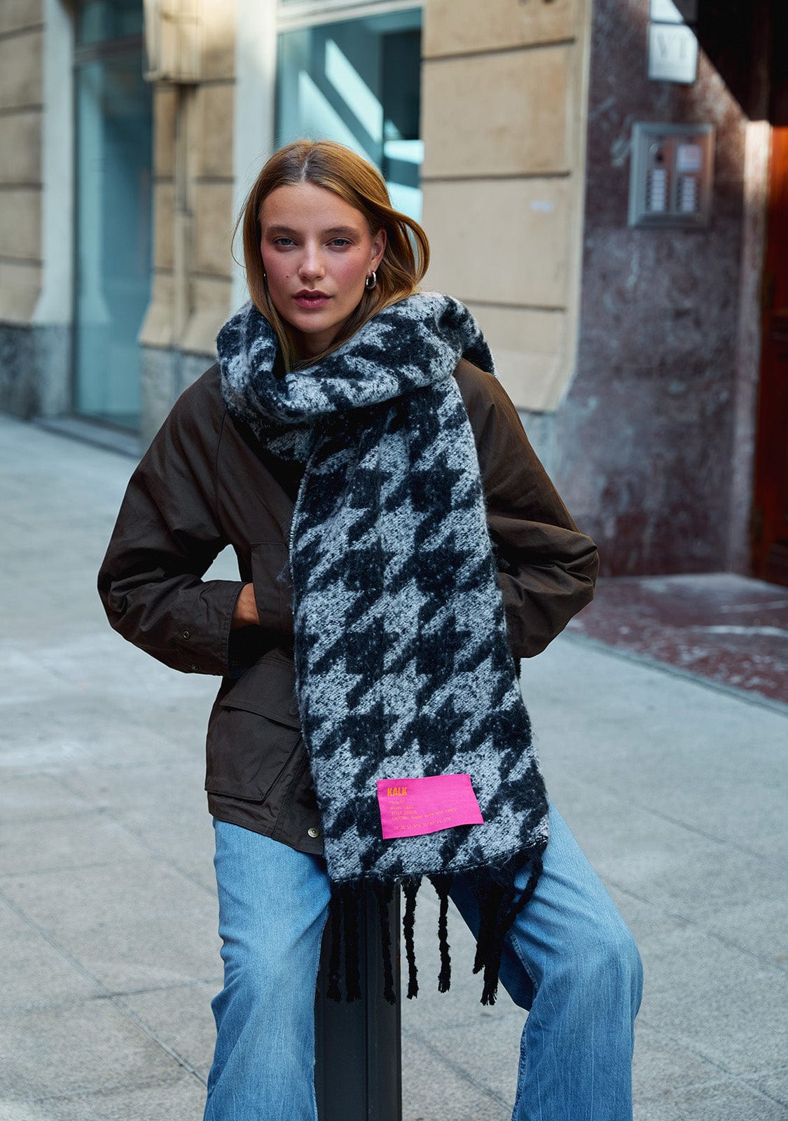 Scarf Blink Kalk