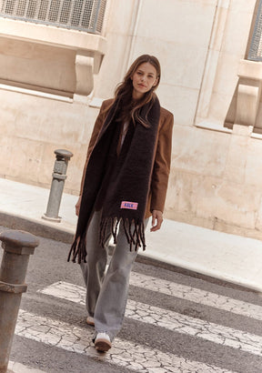 Scarf First Brown Kalk