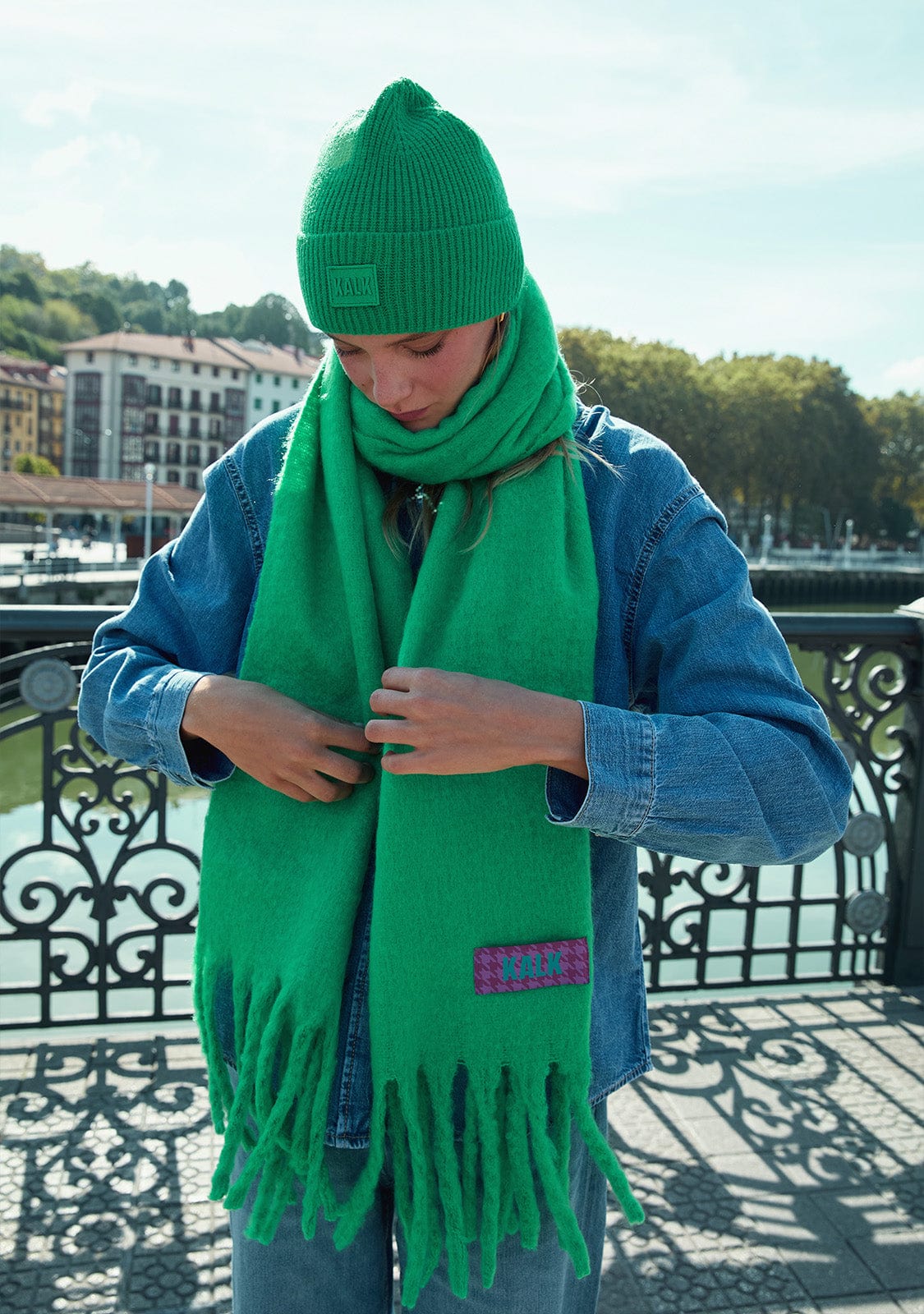 Bufanda First Verde Kalk