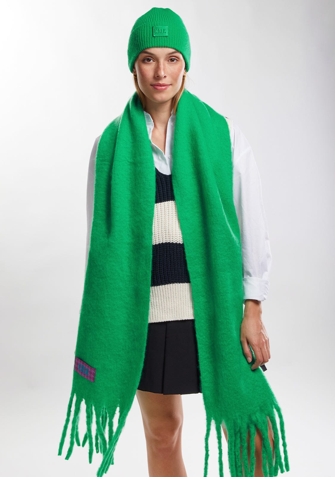 Scarf First Green Kalk