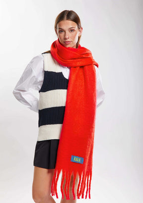 Scarf First Red Kalk