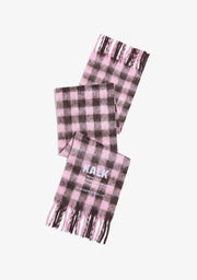 Scarf Vision Pink & Brown Kalk