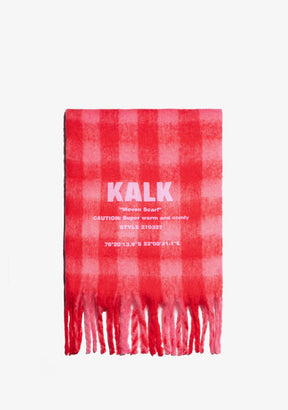 Scarf Vision Red & Pink Kalk