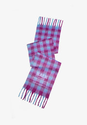 Scarf Vision Wine & Blue Kalk