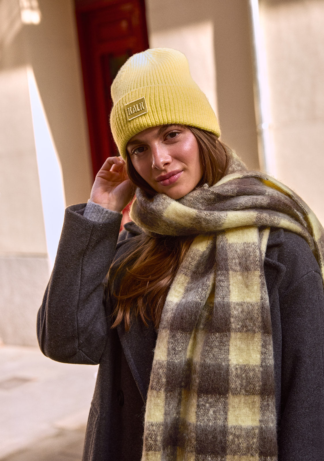 Pack Beanie & Scarf Vision Yellow