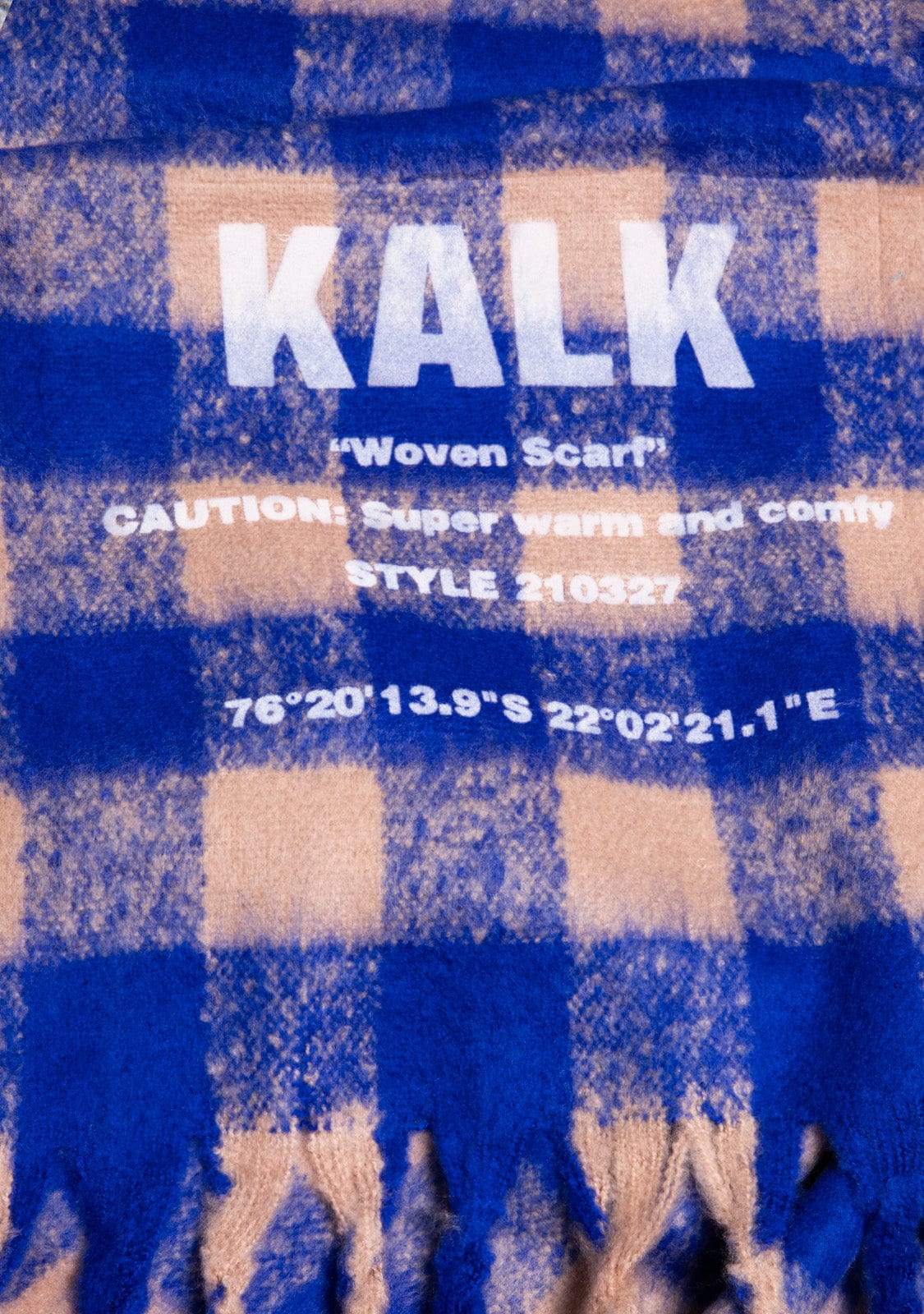 Scarf Vision Blue Kalk