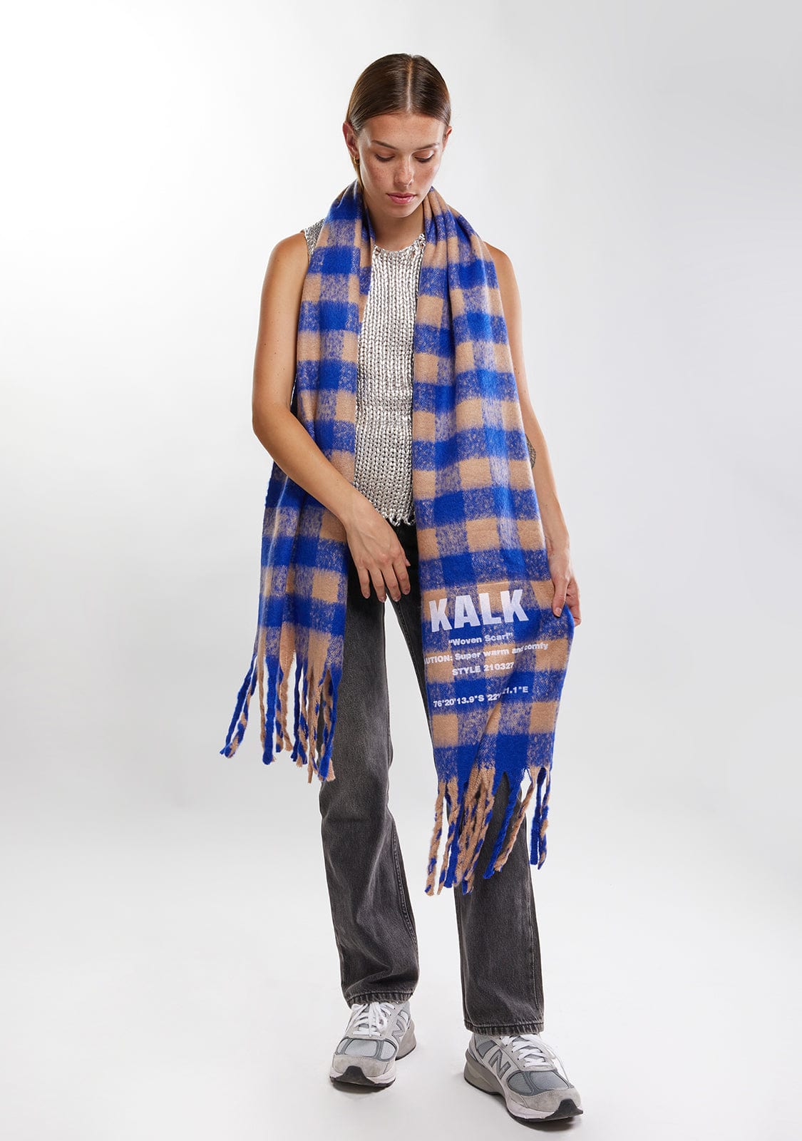 Scarf Vision Blue Kalk