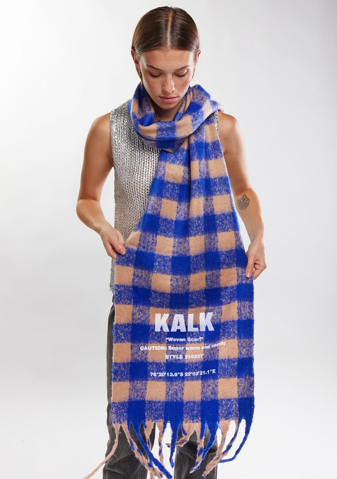 Scarf Vision Blue Kalk