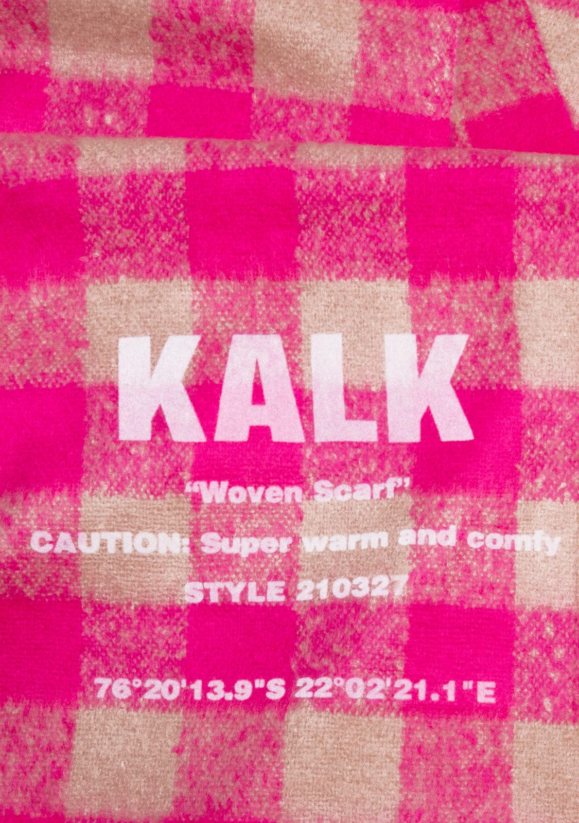 Scarf Vision Fuchsia Kalk