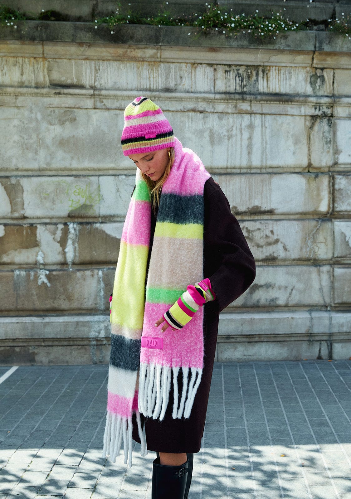 Bufanda Flash Fuchsia Kalk