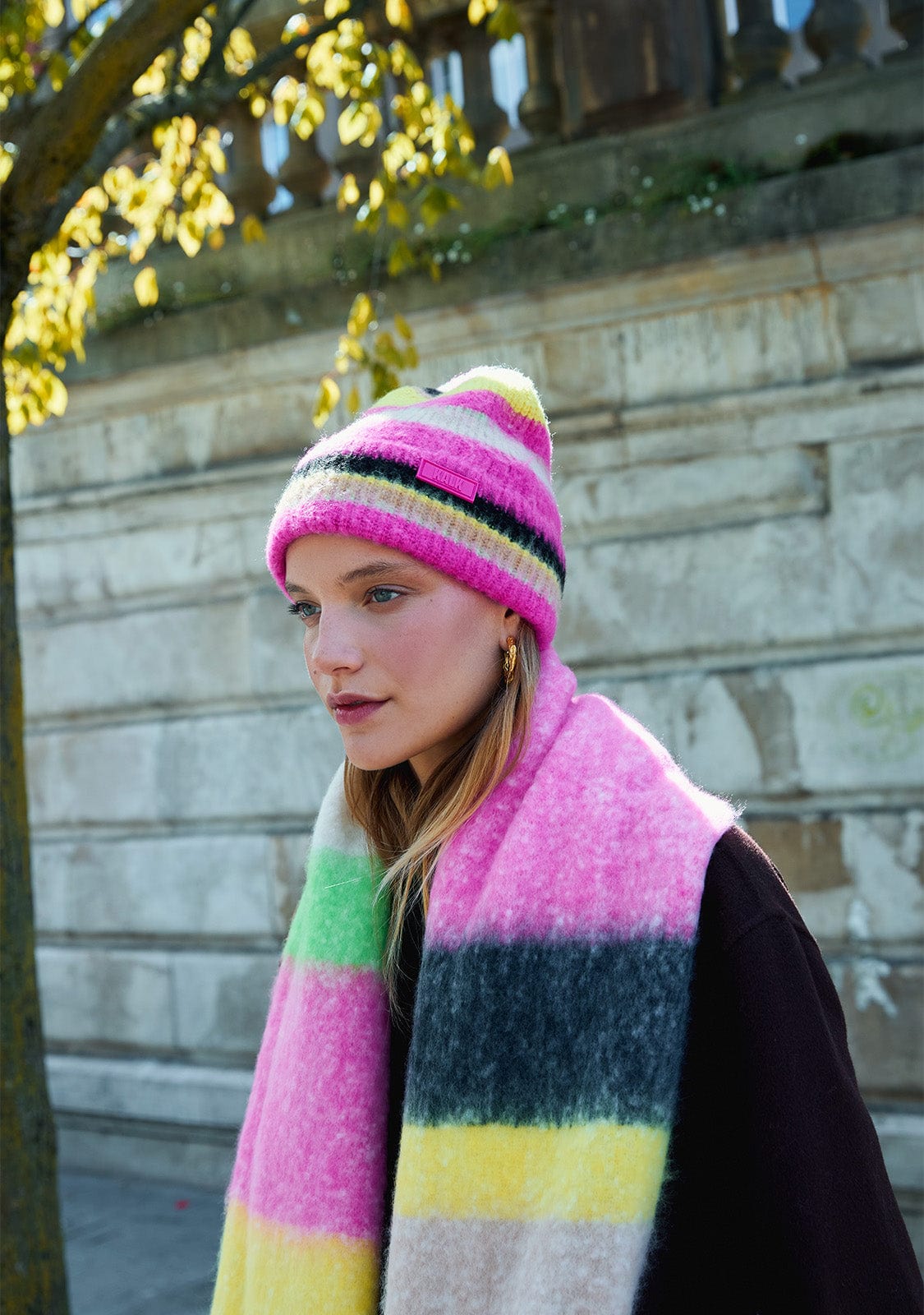 Bufanda Flash Fuchsia Kalk