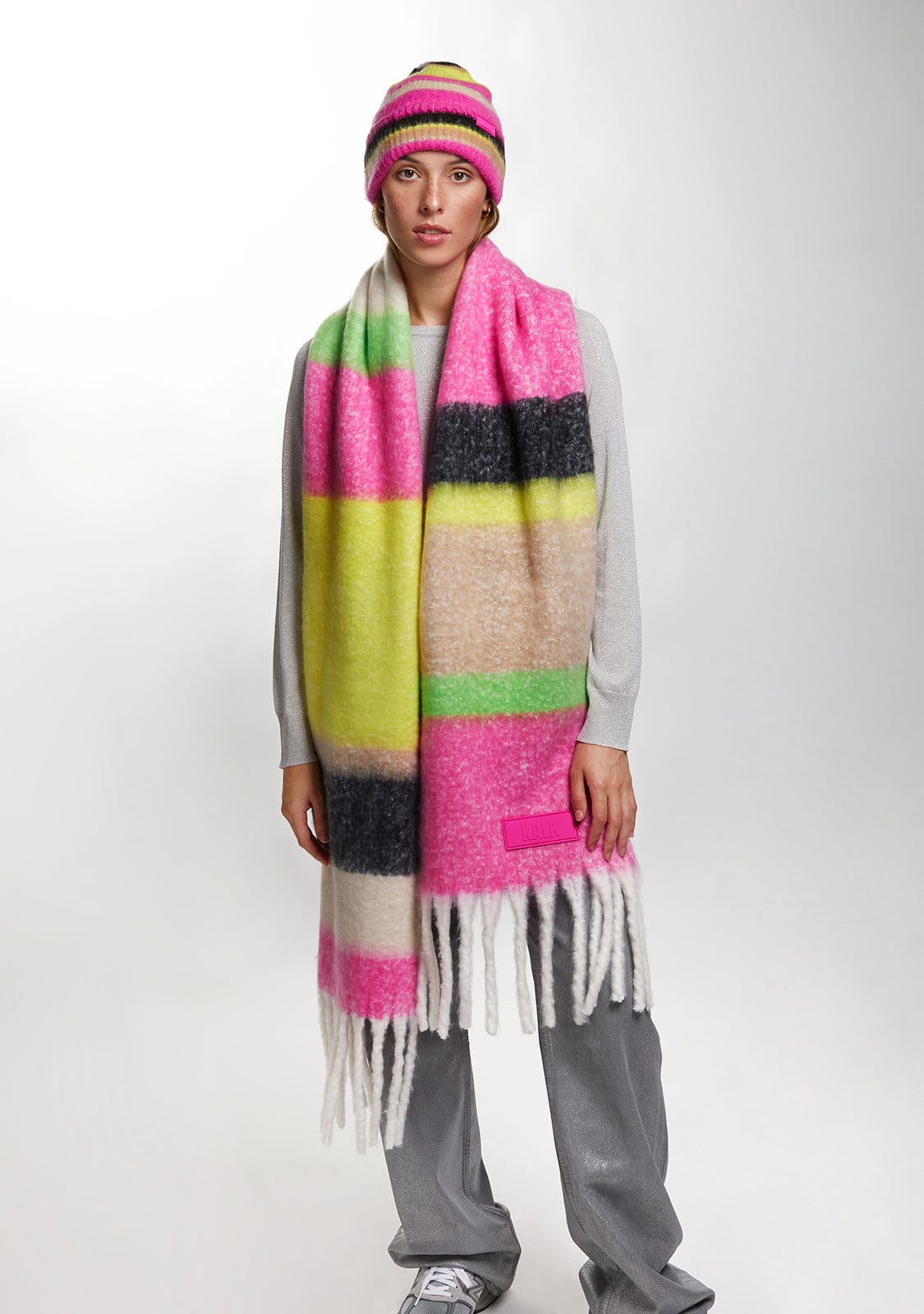 Bufanda Flash Fuchsia Kalk