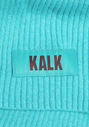 Beanie Globe Brown + Scarf Globe Blue Kalk