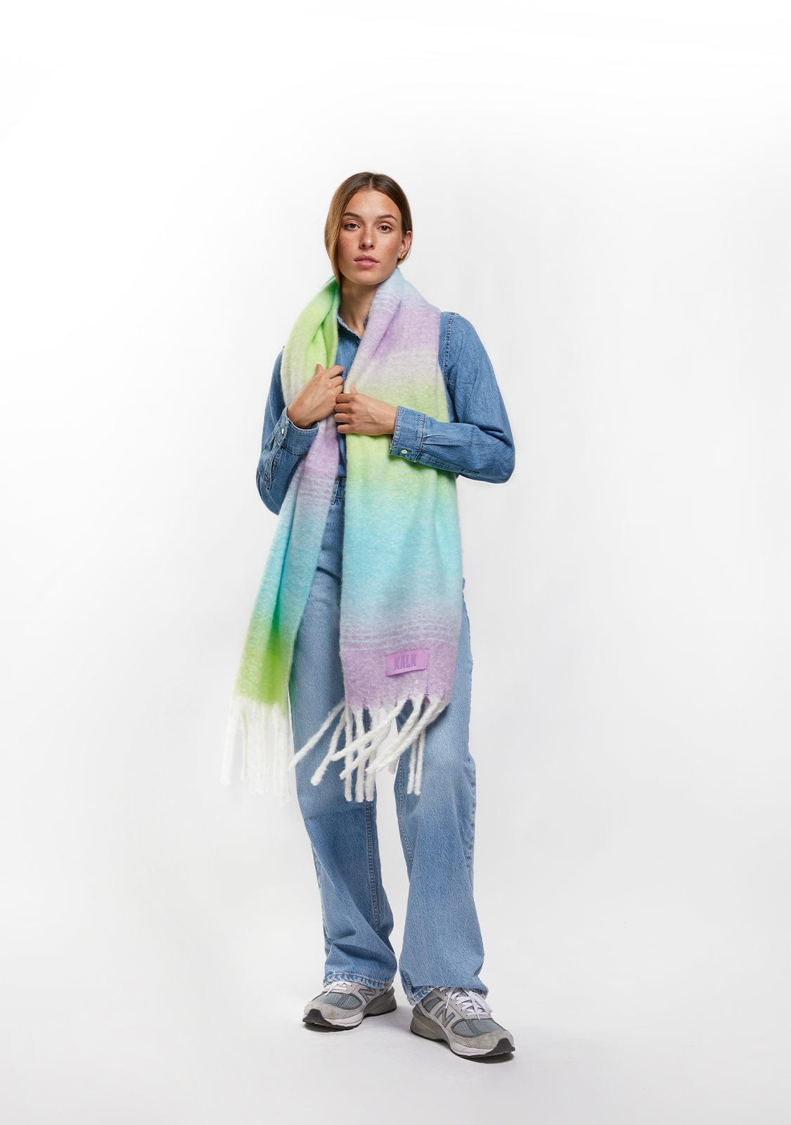 Scarf Decay Blue Kalk