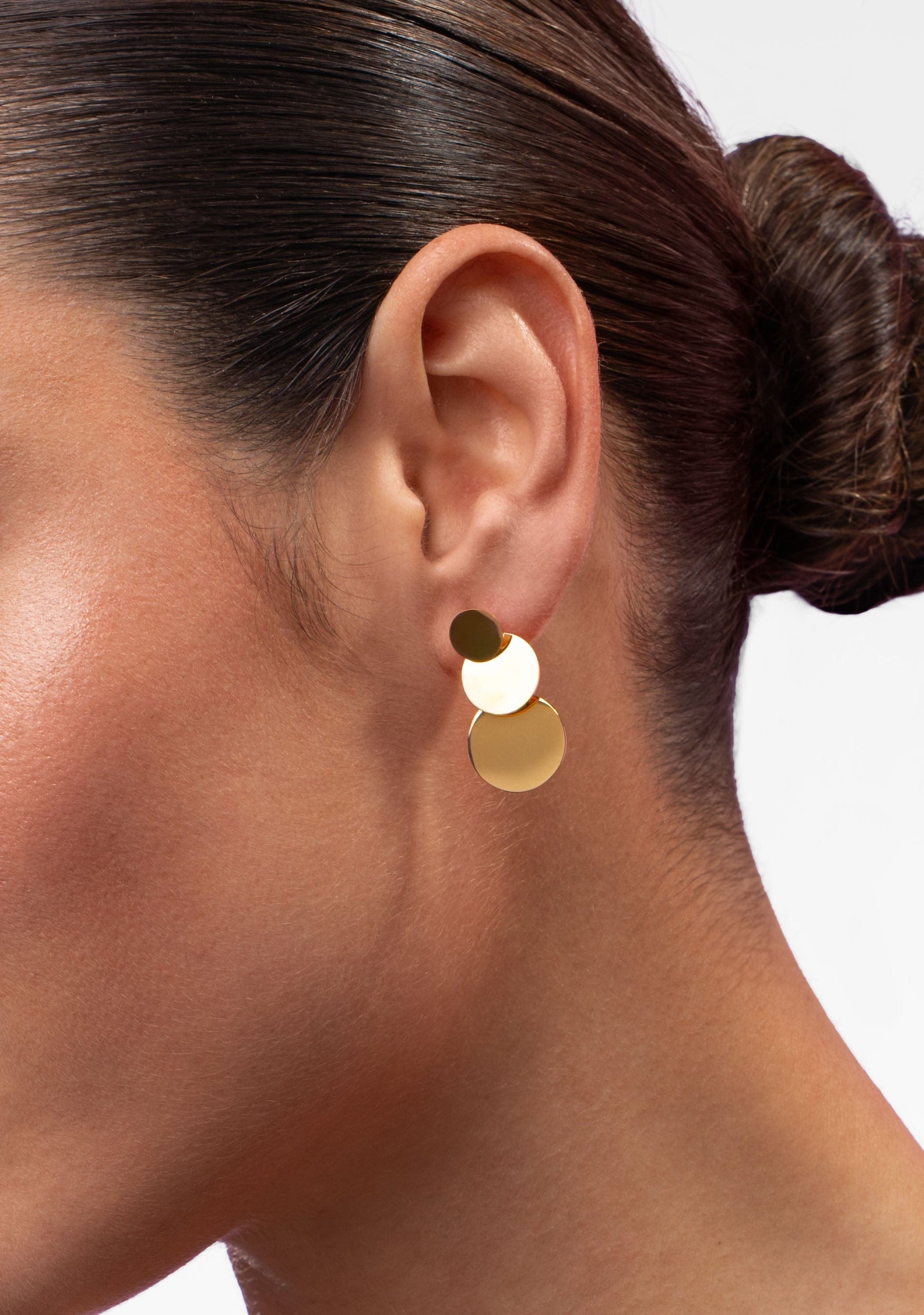 Glam-Ohrringe Gold