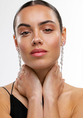 Boucles d'oreilles hypnotiques en argent